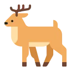 Deer emoji on Microsoft