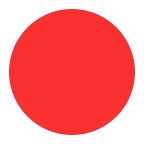 Emoji Círculo rojo en Microsoft