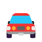 Emoji Coche próximo en Microsoft