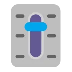 Level Slider emoji on Microsoft