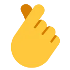 Emoji Corazón coreano en Microsoft