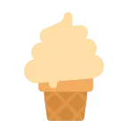 Emoji Cucurucho de helado en Microsoft