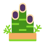 Pine Decoration emoji on Microsoft