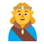 Man Elf emoji on Microsoft