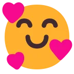 Emoji Enamorado en Microsoft