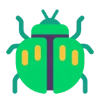 Beetle emoji on Microsoft