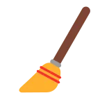Emoji Escoba en Microsoft