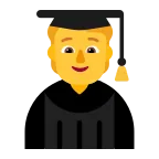 Emoji Estudiante en Microsoft