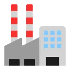 Factory emoji on Microsoft
