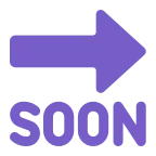 SOON Arrow emoji on Microsoft