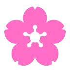 Cherry Blossom emoji on Microsoft