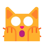 Emoji Gato asustado en Microsoft