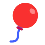 Balloon emoji on Microsoft