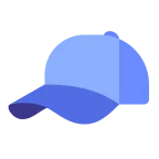 Emoji Gorra con visera en Microsoft