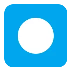 Record Button emoji on Microsoft