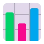 Bar Chart emoji on Microsoft