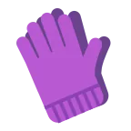 Gloves emoji on Microsoft