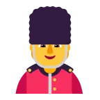 Guard emoji on Microsoft