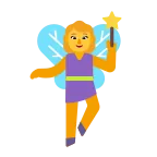 Emoji Hada mujer en Microsoft