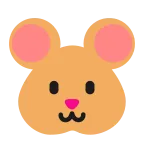 Hamster emoji on Microsoft