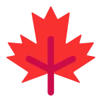 Maple Leaf emoji on Microsoft