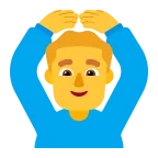 Man Gesturing OK emoji on Microsoft