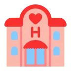 Love Hotel emoji on Microsoft