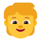 Emoji Infante en Microsoft