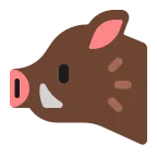 Emoji Jabalí en Microsoft