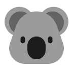 Emoji Koala en Microsoft