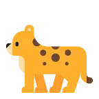 Leopard emoji on Microsoft