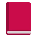 Emoji Libro cerrado en Microsoft