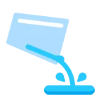 Pouring Liquid emoji on Microsoft
