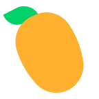 Emoji Mango en Microsoft