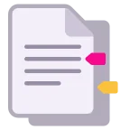 Bookmark Tabs emoji on Microsoft