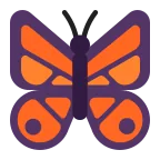 Emoji Mariposa en Microsoft