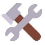 Hammer and Wrench emoji on Microsoft