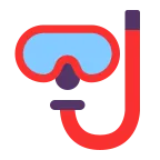 Diving Mask emoji on Microsoft