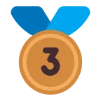 Emoji Medalla de bronce en Microsoft