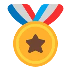 Emoji Medalla deportiva en Microsoft