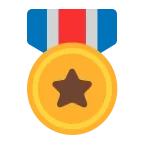 Military Medal emoji on Microsoft