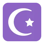 Emoji Media luna y estrella en Microsoft