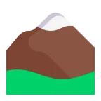 Emoji Montaña en Microsoft