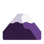 Emoji Monte Fuji en Microsoft