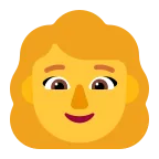 Emoji Mujer en Microsoft