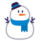 Emoji Muñeco de nieve en Microsoft