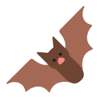Bat emoji on Microsoft