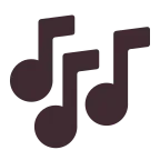 Emoji Notas musicales en Microsoft