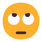 Eye Roll emoji on Microsoft