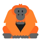 Emoji Orangután en Microsoft